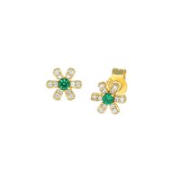 Earrings Amen Woman Lady in Silver Zircone EMAGBVZ - EMAGBVZ